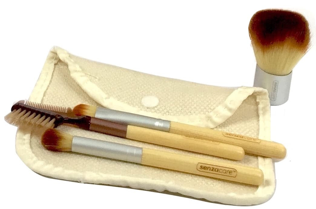 Bamboo Makeup Brush Set - SENZABAMBOO