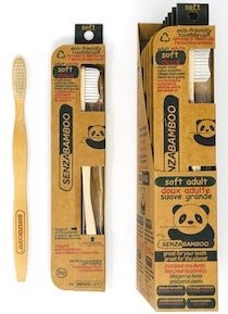 Eco - Friendly Bamboo Toothbrush (soft adult) - SENZABAMBOO