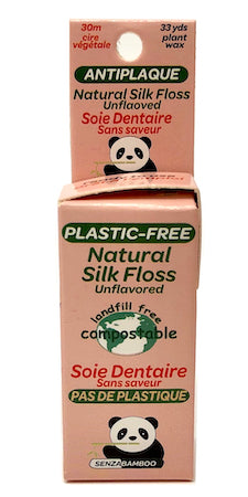 100%-Plastic Free Silk Dental Floss (3 options)